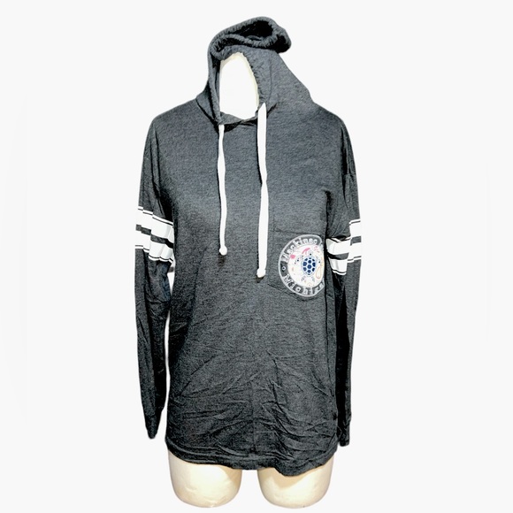 ☠️5/$20☠️MACKINAC ISLAND |LONG SLEEVE HOODIE POCKET GRAPHIC LIGHTWEIGHT SHIRT - Picture 2 of 6